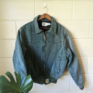 Vintage Green Carhartt Jacket